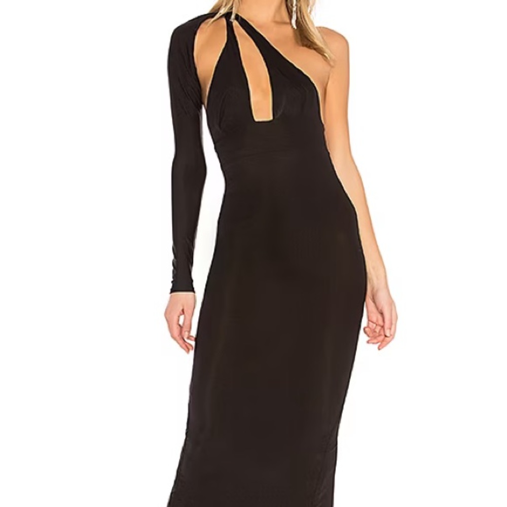 Michael Costello x REVOLVE Bradley Maxi in Black